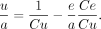 Formula